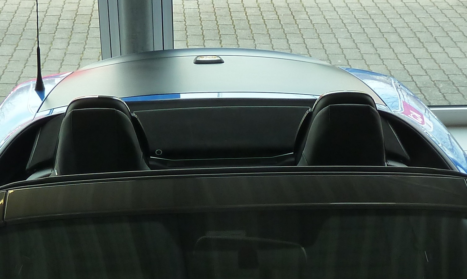 Glaswindschott Glass winddeflector Fiat 124 Spider UR-Windschott
