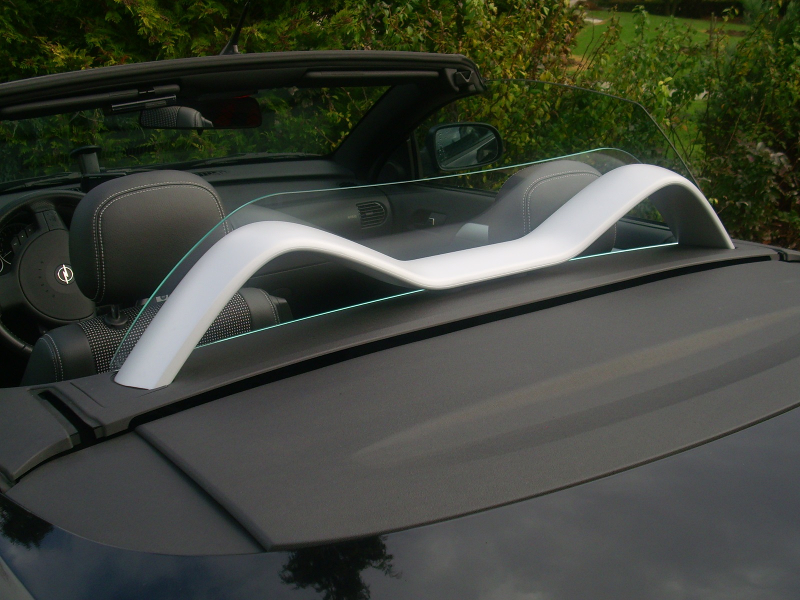Glaswindschott Glass winddeflector Opel Tigra UR-Windschott