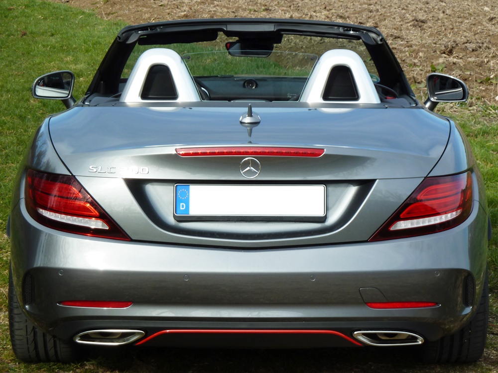 Glaswindschott Mercedes SLK SLC R172 UR-Windschott